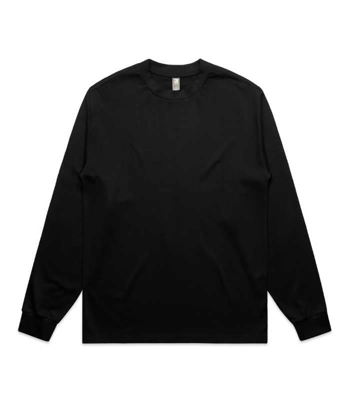 Mens Heavy Long Sleeve Tee - Uniforms and Workwear NZ - Ticketwearconz