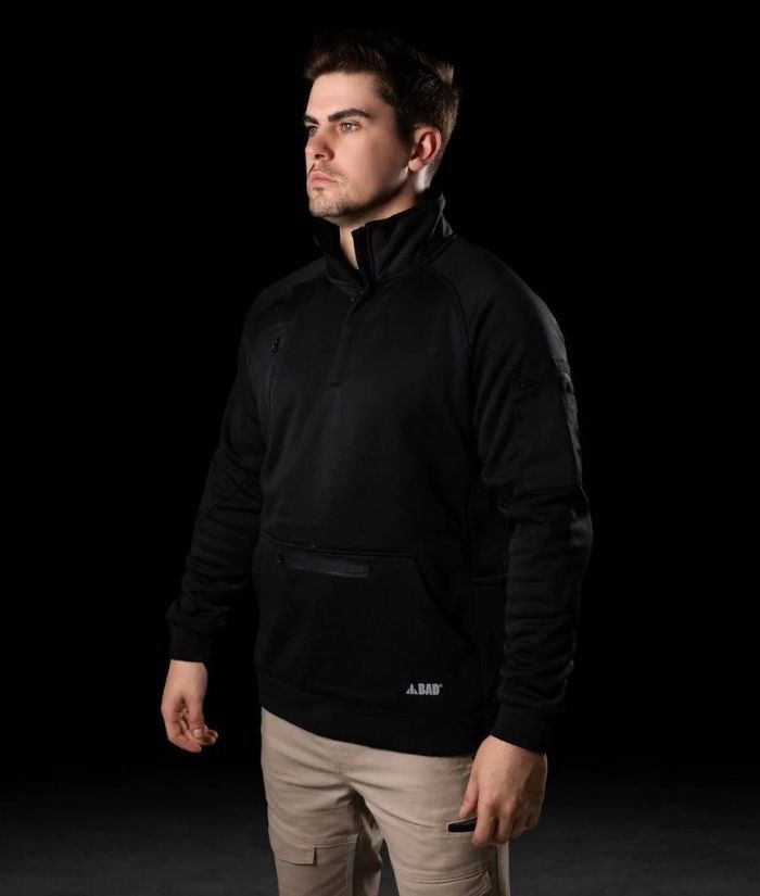 Bad Waterproof Rain-Defend 1/4 Zip Fleece Jumper - Uniforms and Workwear NZ - Ticketwearconz