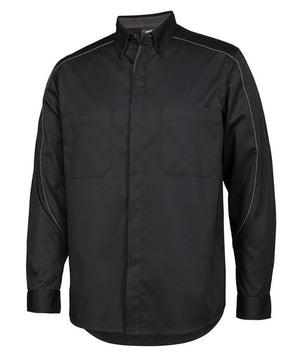 Podium Industry L/S Shirt - Uniforms and Workwear NZ - Ticketwearconz