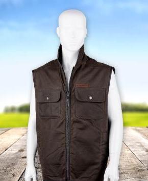 norsewear-oilskin-vest-NWR3001-brown