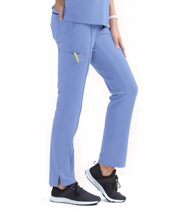 ceil-blue-maevn-matrix-impulse-womens-ladies-full-elastic-waist-scrub-pant-8510