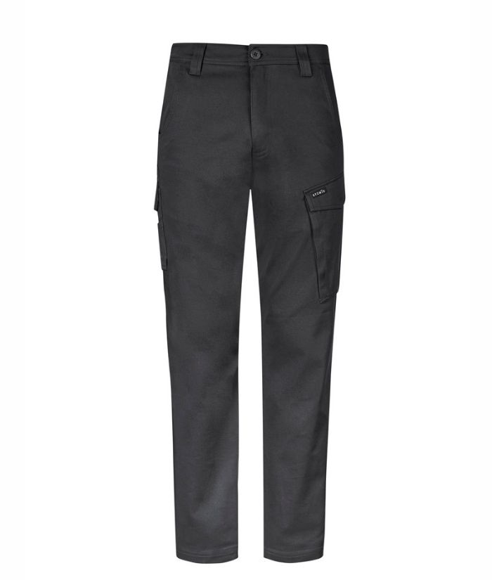 charcoal-ZP230-syzmik-mens-essential-basic-stretch-cargo-work-pant-