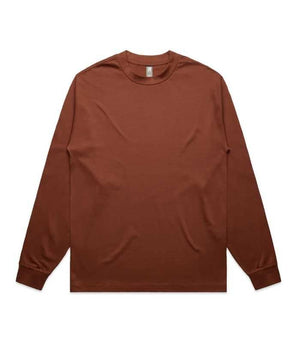 Mens Heavy Long Sleeve Tee - Uniforms and Workwear NZ - Ticketwearconz