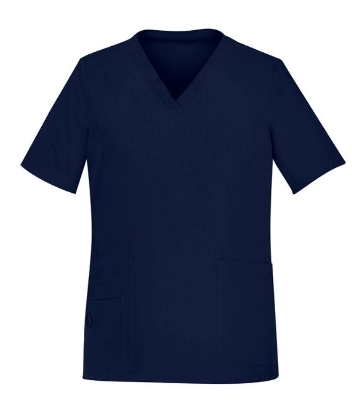 Womens Avery Easy Fit V-Neck Scrub Top - Uniforms and Workwear NZ - Ticketwearconz