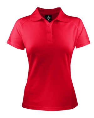 Ladies Keira Cotton-Back Polo - Uniforms and Workwear NZ - Ticketwearconz