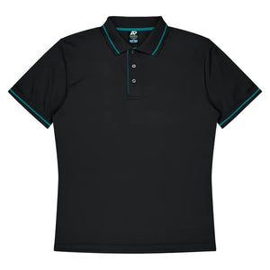 black-teal-aussie-pacific-kids-cottesloe-short-sleeve-polo-3319ve-polo-1319