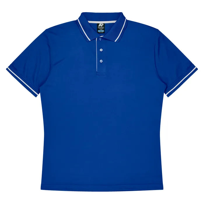 royal-white-aussie-pacific-kids-cottesloe-short-sleeve-polo-3319leeve-polo-1319