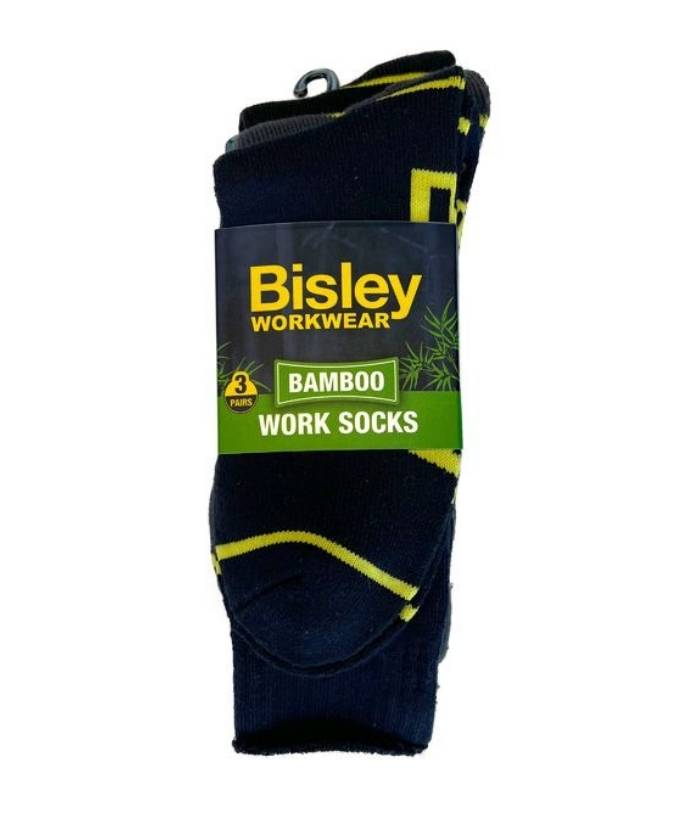 bisley-3-pack-bamboo-work-socks-BSX7020-black-charcoal-navy