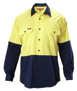 Koolgear Hi Vis, Ventilated Day Only Shirt - Uniforms and Workwear NZ - Ticketwearconz