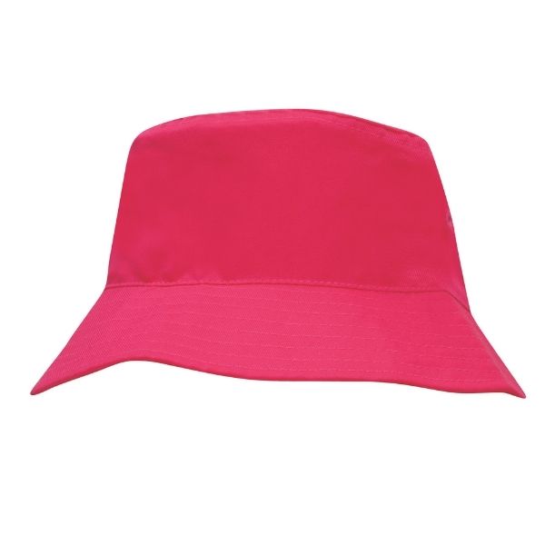 Kids Breathable Polyester Twill Bucket Hat - Uniforms and Workwear NZ - Ticketwearconz