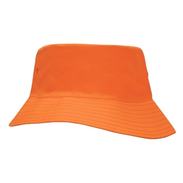 Kids Breathable Polyester Twill Bucket Hat - Uniforms and Workwear NZ - Ticketwearconz