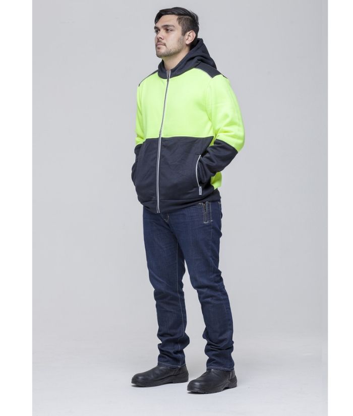 Hi Vis Hoodie - Uniforms and Workwear NZ - Ticketwearconz