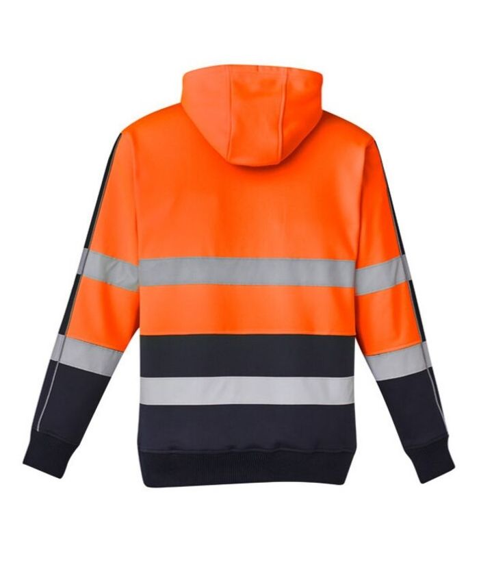 Hi Vis Unisex Stretch Taped Hoodie - Uniforms and Workwear NZ - Ticketwearconz