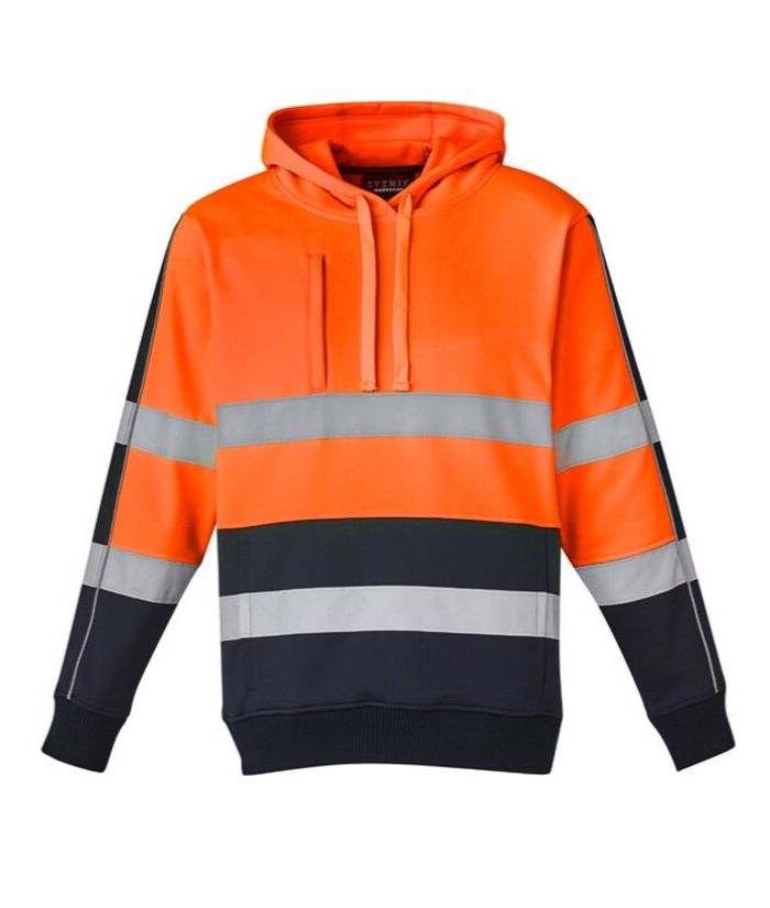 Hi Vis Unisex Stretch Taped Hoodie - Uniforms and Workwear NZ - Ticketwearconz