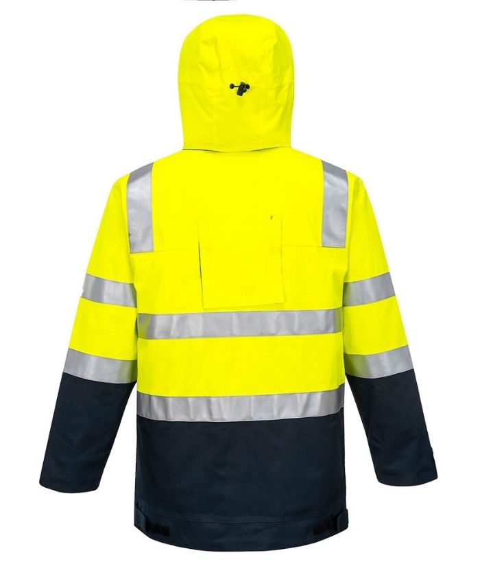 Huski Flash Hi Vis, Flame Resistant, Anti-static Jacket - Uniforms and Workwear NZ - Ticketwearconz