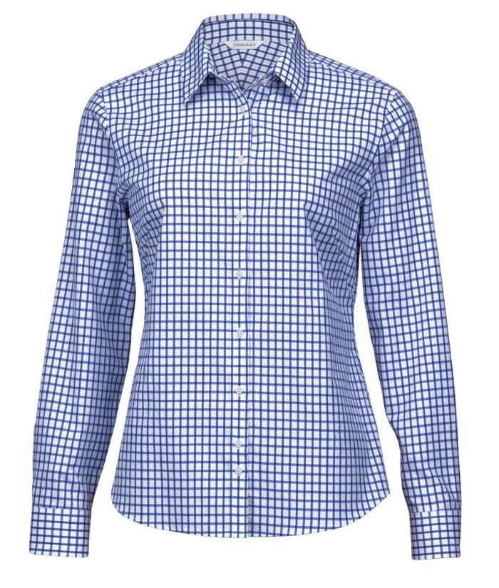 The Identity Womens Check Shirt - Uniforms and Workwear NZ - Ticketwearconz