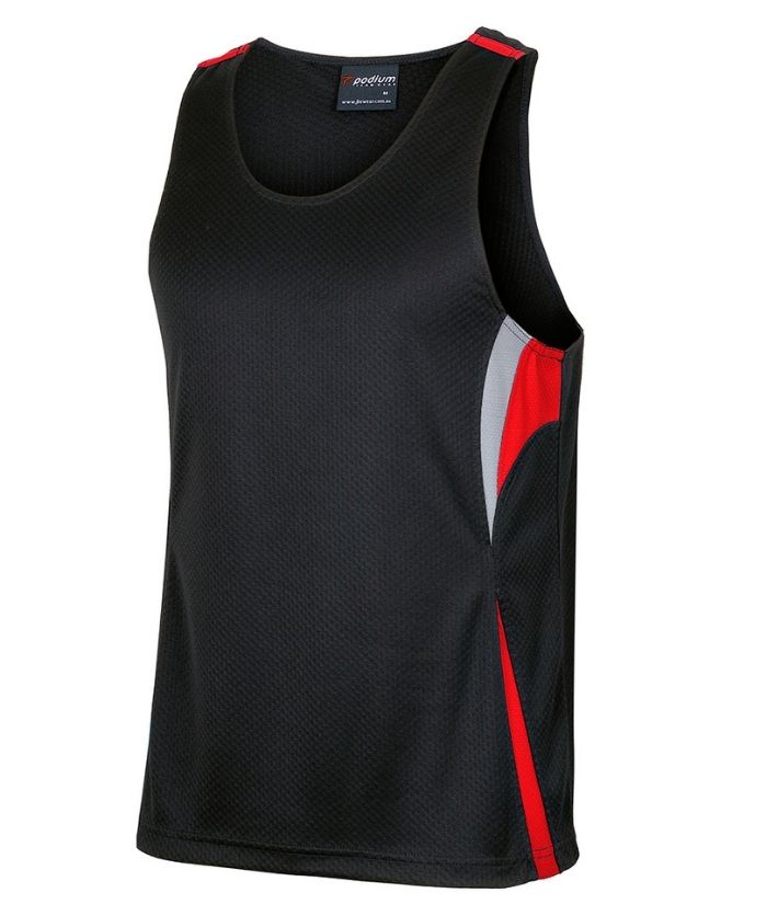 jbs-podium-cool-jacquard-contrast-singlet-7CJS-black-red-grey