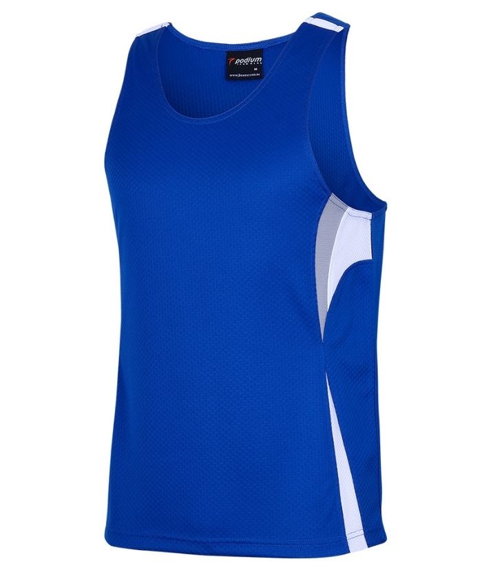 Podium Cool Jacquard Singlet - Uniforms and Workwear NZ - Ticketwearconz