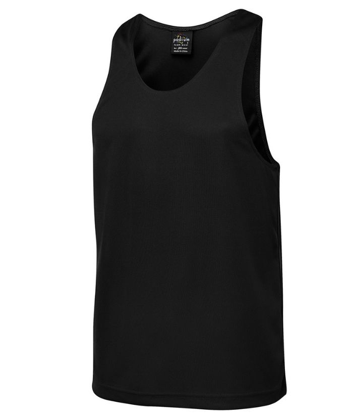 Podium Poly Singlet - Uniforms and Workwear NZ - Ticketwearconz