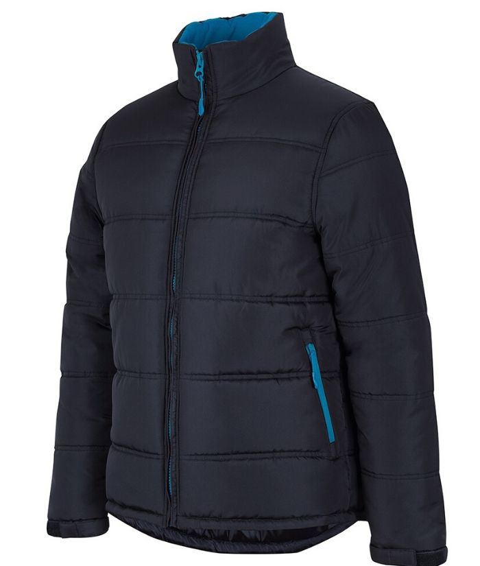 Contrast Puffer Jacket - Uniforms and Workwear NZ - Ticketwearconz