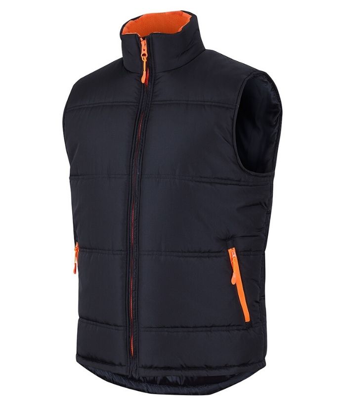 Contrast Puffer Vest - Uniforms and Workwear NZ - Ticketwearconz