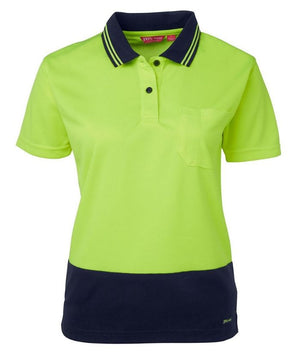 Ladies Hi Vis S/S Comfort Polo - Uniforms and Workwear NZ - Ticketwearconz