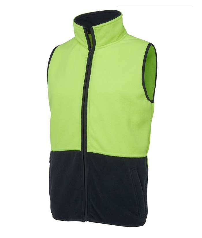 lime-yellow-navy-jbs-polar-fleece-sleeveless-hi-vis-vest-6HVPV-uniform