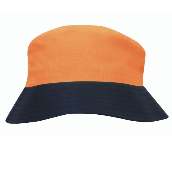 Luminescent Safety Bucket Hat - Uniforms and Workwear NZ - Ticketwearconz