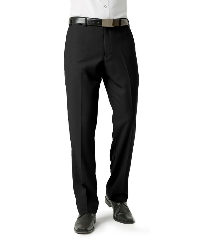 Mens Classic Flat Front Pant - Uniforms and Workwear NZ - Ticketwearconz