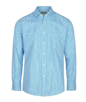 Westgarth Gingham Mens Long Sleeve Shirt - Uniforms and Workwear NZ - Ticketwearconz