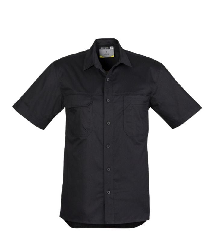 Mens Lightweight Tradie Short Sleeve Shirt - Uniforms and Workwear NZ - Ticketwearconz