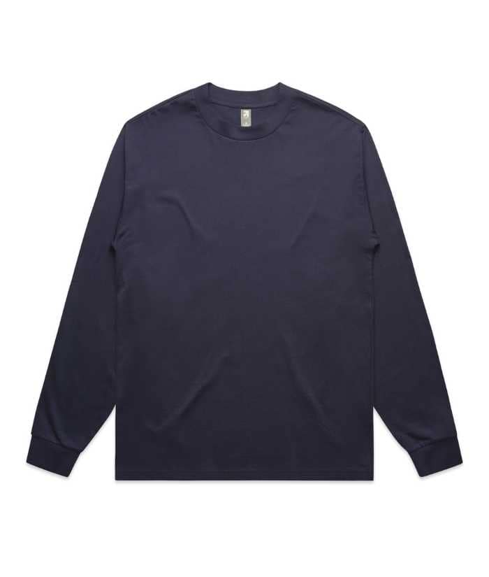 Mens Heavy Long Sleeve Tee - Uniforms and Workwear NZ - Ticketwearconz