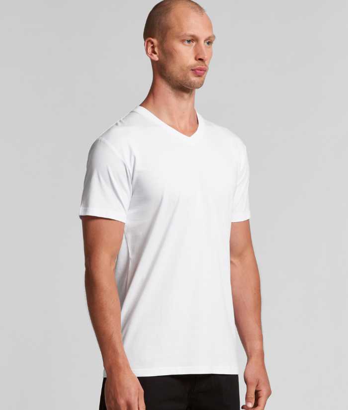 model-As-colour-mens-v-neck-staple-tee-5001V-100_-cotton-white