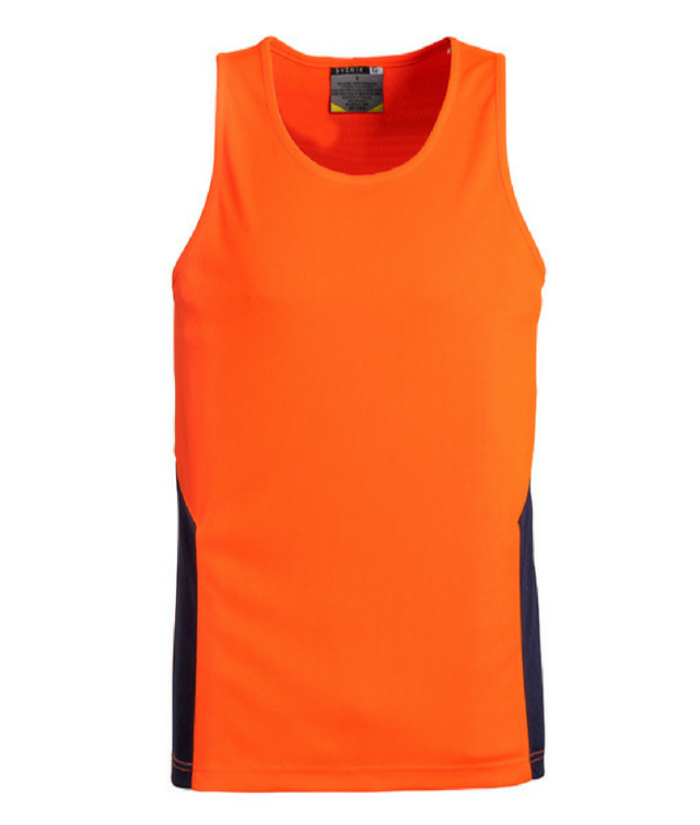 Unisex Hi Vis Squad Singlet-zh239