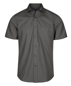 Nicholson Mens Short Sleeve Shirt - Uniforms and Workwear NZ - Ticketwearconz