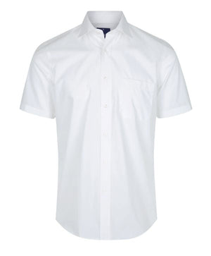 Nicholson Mens Short Sleeve Shirt - Uniforms and Workwear NZ - Ticketwearconz