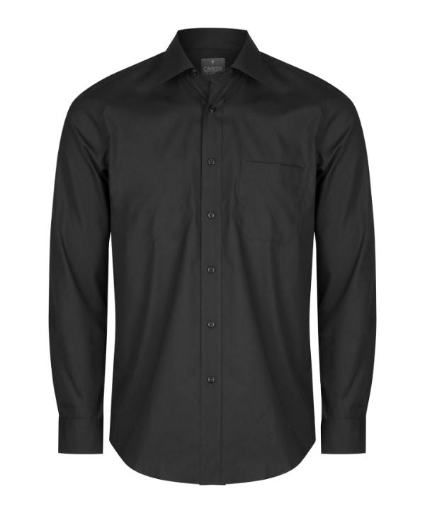 Nicholson Mens Long Sleeve Shirt - Uniforms and Workwear NZ - Ticketwearconz