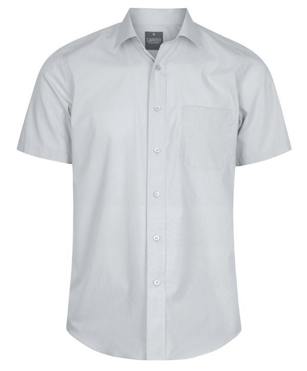 Nicholson Mens Short Sleeve Shirt - Uniforms and Workwear NZ - Ticketwearconz