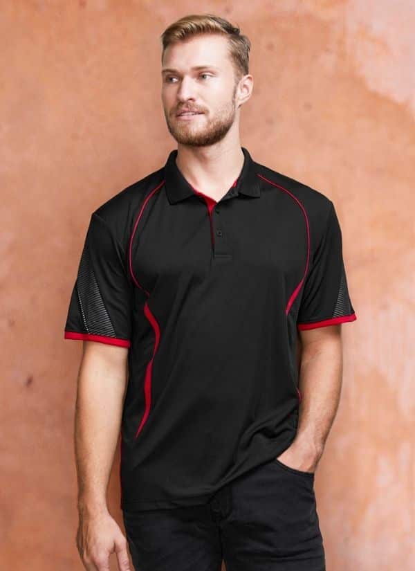 biz-collection-mens-razor-polo-p405ms-black-red