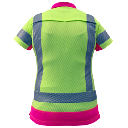 Hi Vis D/N Womens Microvent S/S Polo - Uniforms and Workwear NZ - Ticketwearconz