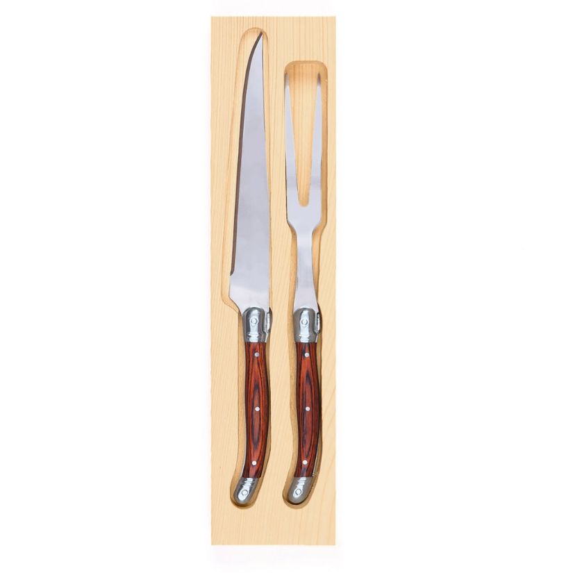 Bordeaux Carving Set - Po 'di fame - Uniforms and Workwear NZ - Ticketwearconz