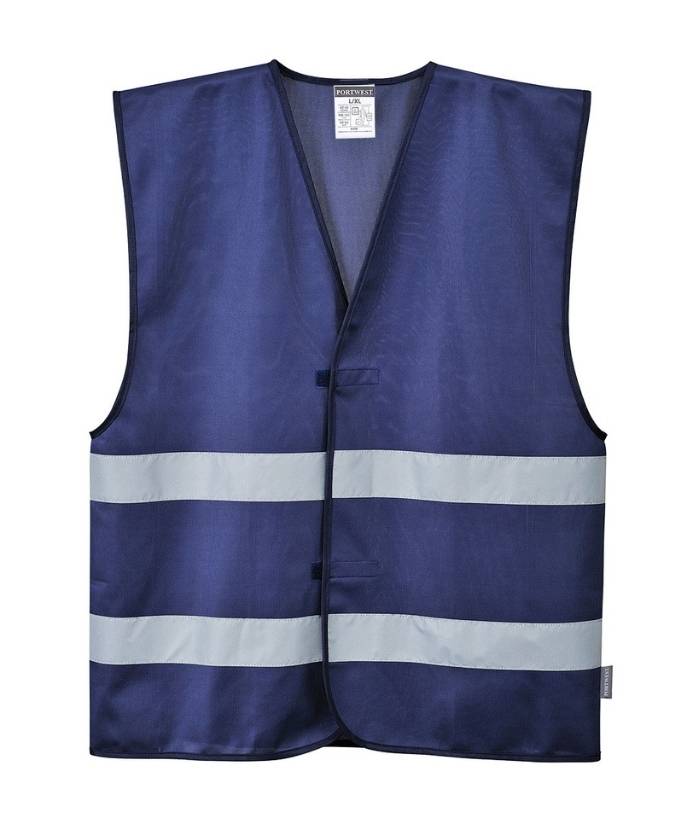 portwest-Iona-executive-day-night-taped-safety-vest-f474-navy