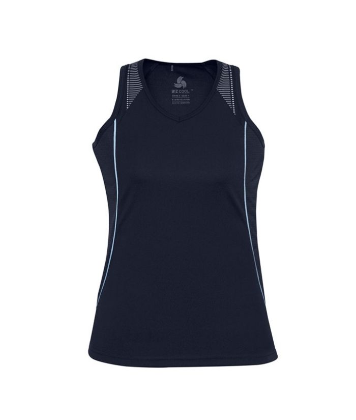 Ladies Razor Singlet - Uniforms and Workwear NZ - Ticketwearconz