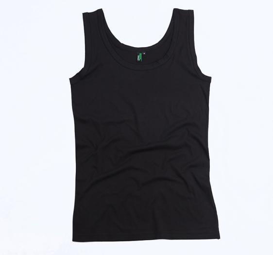 S190 - Unisex Adult Classic Singlet - Black