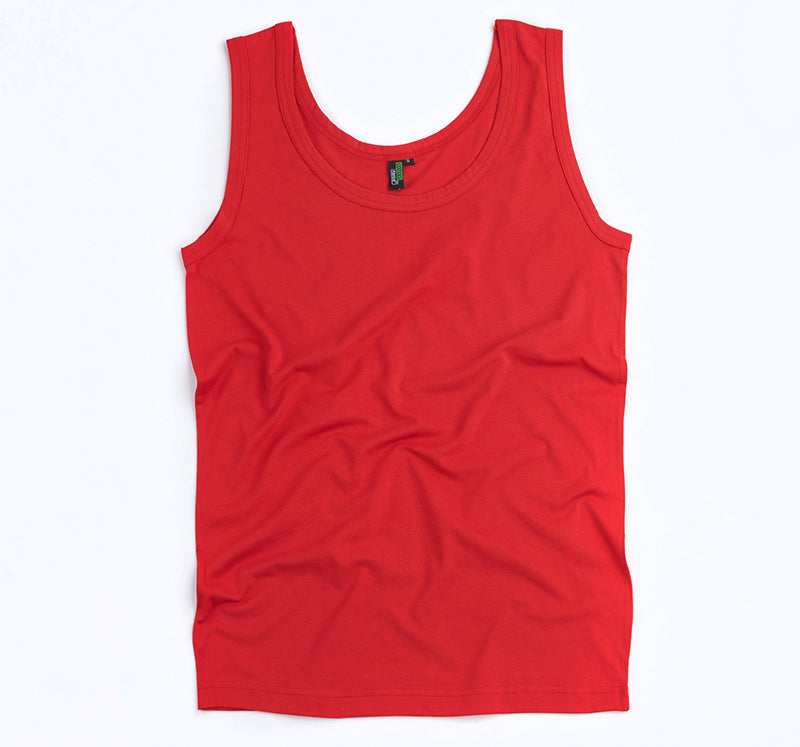 S190 - Unisex Adult Classic Singlet - Red