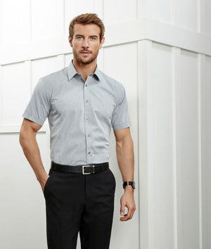 s622ms-mens-trend-short-sleeve-business-uniform shirt