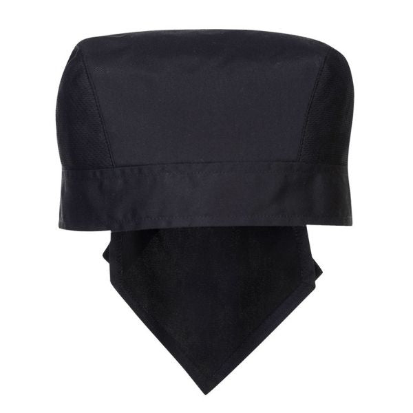 s904-meshair-chefs-bandana-cap-black-food-prep