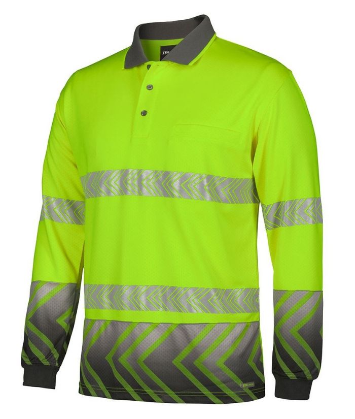 hi-vis-arrow-sub-polo-l/s-segmented-tape-6HAL-jb's