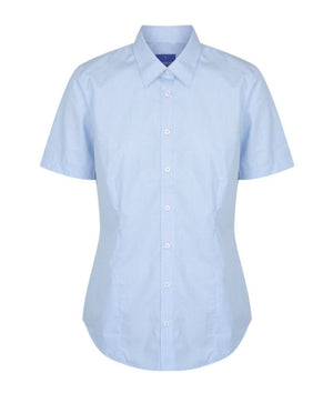 Westgarth Gingham Womens Short Sleeve Shirt - Uniforms and Workwear NZ - Ticketwearconz