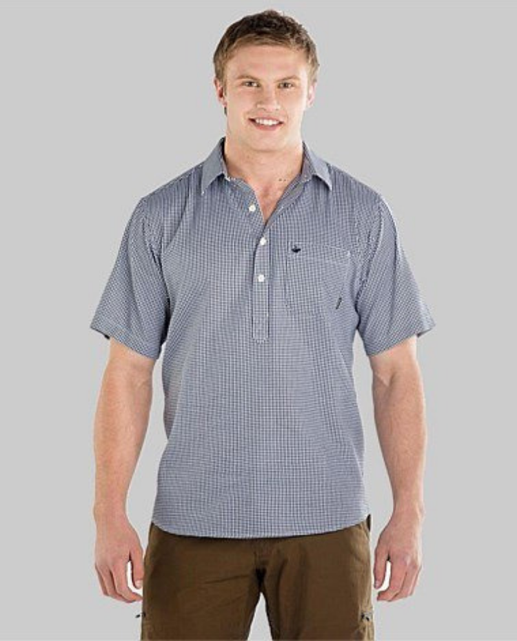 swanndri-Paihia Mens Short Sleeve Cotton Shirt